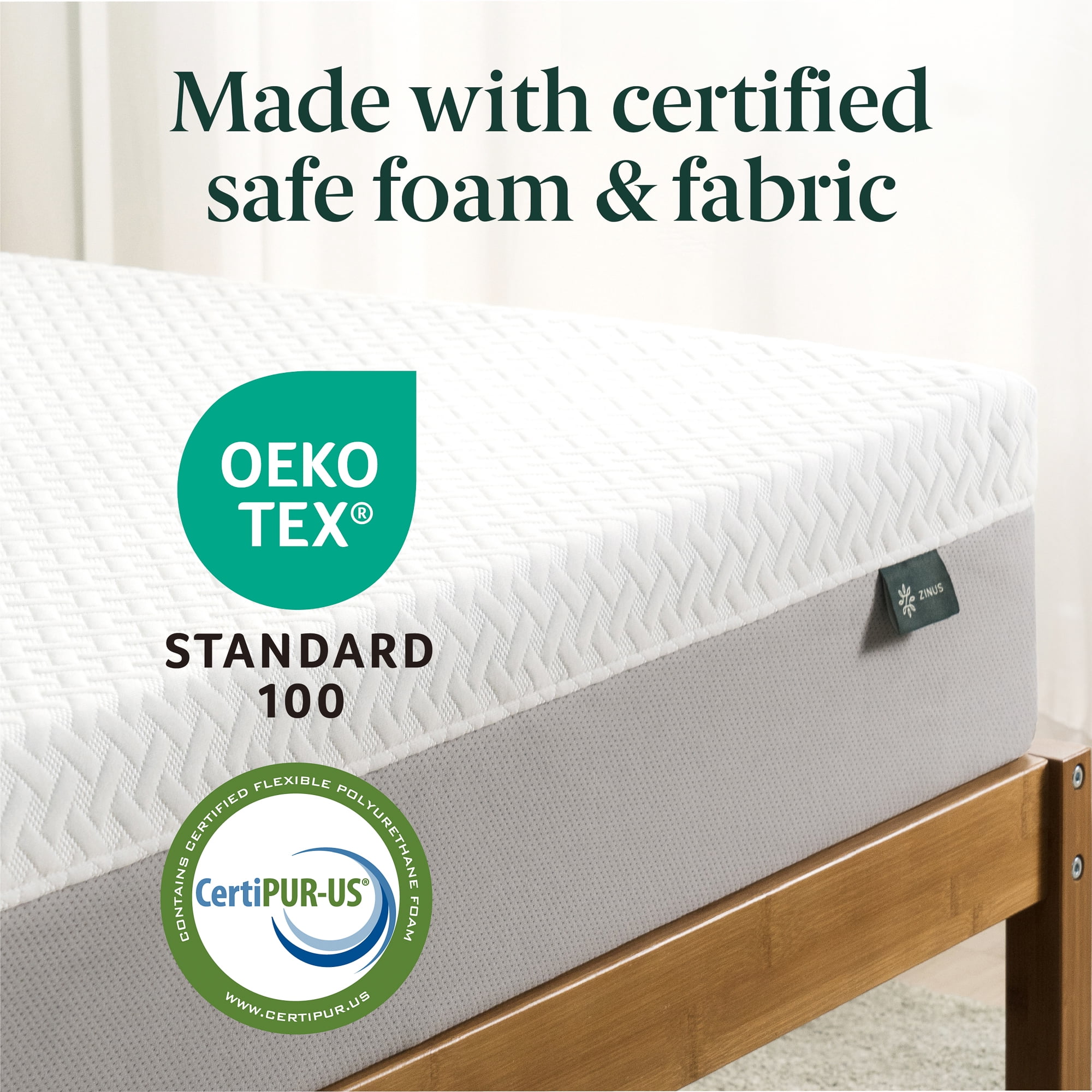 Zinus 8 inch Green Tea Essential Memory Foam Mattress