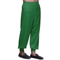 thumbnail image 2 of Atasi Mens Elastic Ethnic Wear Bottom Pant Readymade Solid Rayon Harem Pajama, 2 of 5