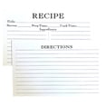 thumbnail image 1 of EGNMCR Carte de Recettes Carte d'Ingrédients Alimentaires Carte d'Enregistrement Papier Artistique une Recette, 1 of 2