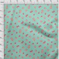 thumbnail image 3 of oneOone Silk Tabby Fabric Pomegranate Fruit Printed Fabric 1 Yard 42 Inch Wide, 3 of 4