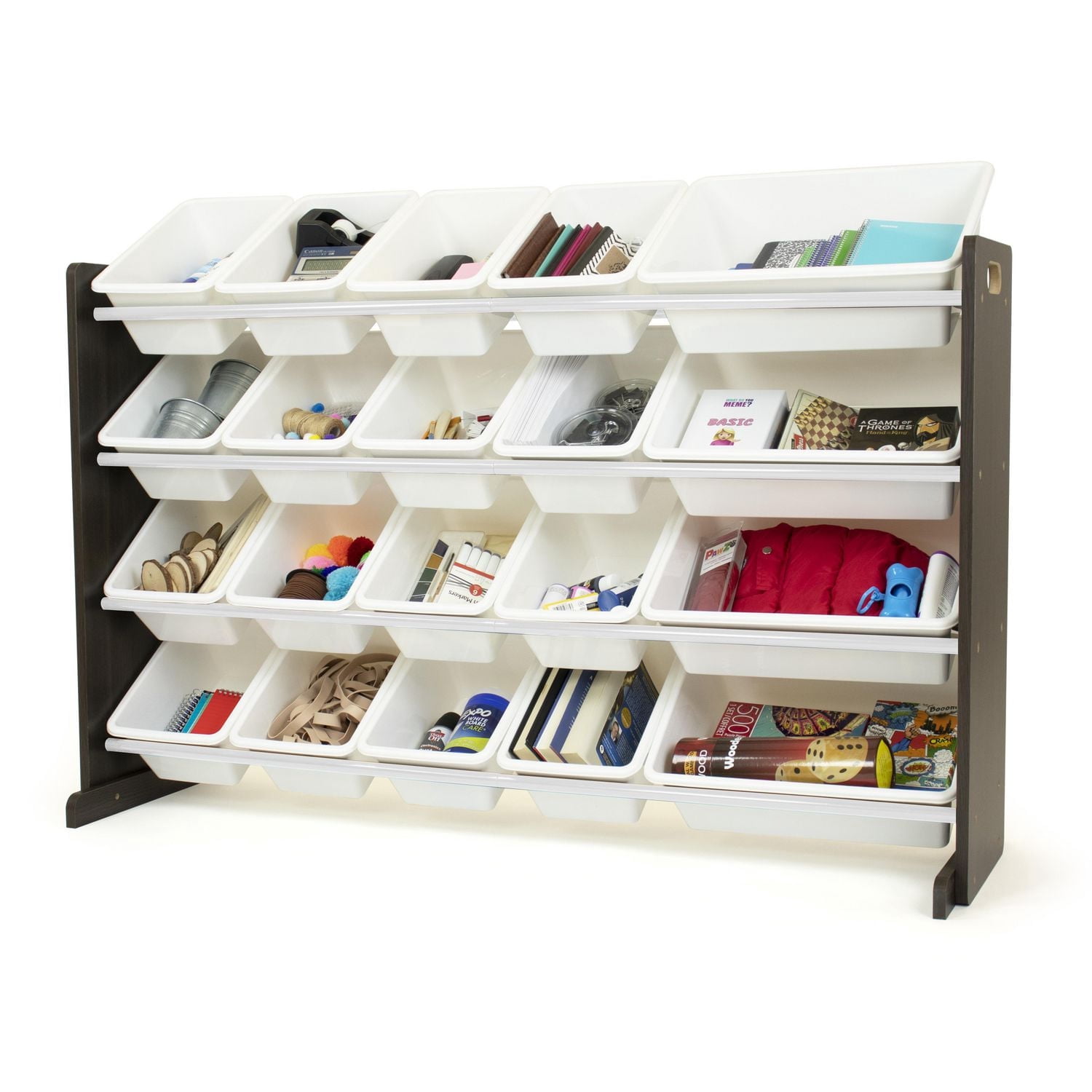 Humble Crew Extra Large Toy Storage Organizer with 20 Storage Bins