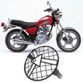 thumbnail image 4 of Couverture de Calandre, Couverture de Phare Couverture de Protection de Phare de Moto Grille de Protection de Phare de Calandre Housse de Protection de Couverture de Grill pour CG125 GN125, 4 of 8