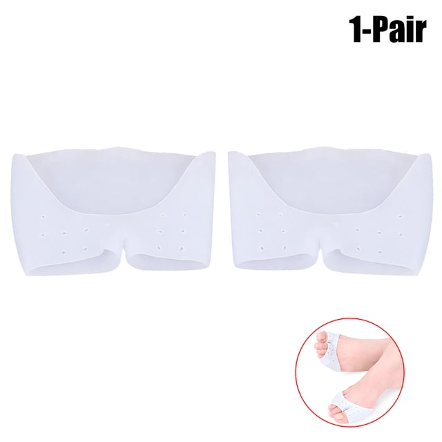 1 Paire d'Embouts en Silicone Respirants Couvre-Orteils Coussinet d'Orteils Protection des Orteils pour Danse Ballet