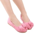 thumbnail image 3 of Letimco Sandales Filles Liquidation Rentrée Scolaire Chaussures Enfant Enfant Bébé Filles Unies Nœud Étudiant Simples Souples Danse Chaussures Princesse, 3 of 9