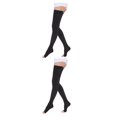 thumbnail image 3 of Baohd Bas de Compression Doux et Extensibles à la Mode et Confortables à Bout Ouvert - Noir G 2Ensemble, 3 of 6