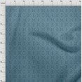 thumbnail image 4 of oneOone Tissu Polyester Spandex Vert Sarcelle Foncé Tissu Géométrique pour Robe Tissu Imprimé au Mètre 56 Pouces de Large, 4 of 4