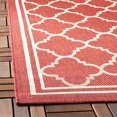 thumbnail image 4 of Safavieh Courtyard Tapis Rouge Intérieur Extérieur - Coureur 2 Pieds3 Pouces x 8 Pieds, 4 of 4