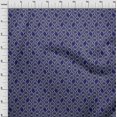 thumbnail image 3 of oneOone Georgette Viscose Fabric Swirl Block Printed Craft Fabric BTY 42 Inch Wide, 3 of 4