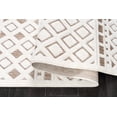 thumbnail image 4 of LaDole Rugs Outdoor Indoor Area Rug | Durable Soft Geometric Modern Carpet Mat For for Patio, Balcony, Bedroom, Living Room, Kitchen, Dining, Entrance, and Hallway, 4 of 7