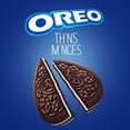 thumbnail image 2 of OREO Thins, Original Chocolate Sandwich Cookie, 2 of 12