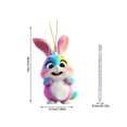thumbnail image 4 of Ovzne 5-piece Set Of Cute Cartoons Rabbitsss Easter Pendant Decoration Pendant Acrylic Two-dimensional Flat On Clearance, 4 of 8