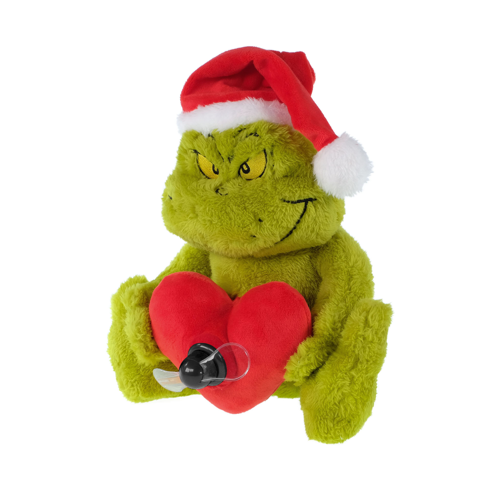 Dr. Seuss The Grinch Animated Plush, Spinning Propeller Heart, How the Grinch Stole Christmas