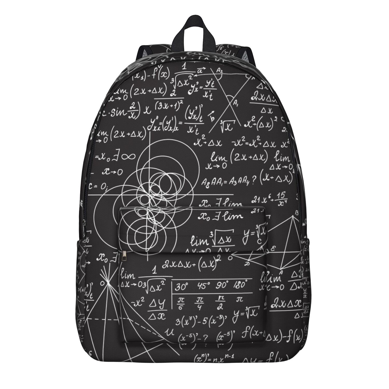 Scientific Formula School Backpack, Experiment Design, Biology Student School Bag, Science Classroom Travel Daypack