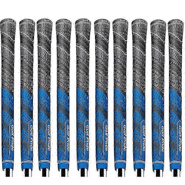 Kovo (Bleu) 10 Pcs Golf Pride MCC PLUS 4 Poignées de Golf Taille Standard