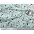 thumbnail image 3 of Soimoi Rayon Fabric Geometric Shapes & Dinosaur Animal Decor Fabric Printed Yard 42 Inch Wide, 3 of 3