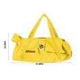 thumbnail image 3 of LSLJS Dog and Pussy Going Bag Portable Foldable Shoulder Bag, Pussy Scratching and Gnaw Fixed Bag with Straps, Changeable Chest Circumference,wiht Zipper Pocket, Backpack, 3 of 6