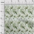 thumbnail image 1 of oneOone Polyester Spandex Mint Fabric Florals Craft Projects Decor Fabric Printed By The Yard 56 Inch Wide-W8M, 1 of 4