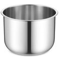 thumbnail image 1 of Stainless Steel Inner Pot 6 Quart Compatible with Instant Pot, 3-Ply Bottom Replacement Pot for 6 Qt Models, Food Grade 304 (18/8), Dishwasher Safe Replacement Parts, No, 1 of 8
