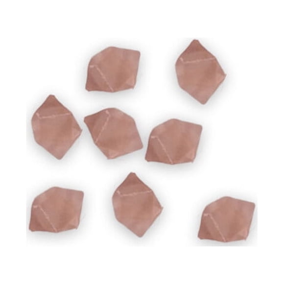 thinsony 200 Pieces Luminous Stones Garden Pebbles Fishtank Decoration Rock Aquarium Dark Decorative Lawn Ornament Outdoor Yard Light Pink