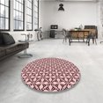 thumbnail image 4 of Ahgly Tapis Rectangulaire Lavable en Machine Intérieur Transitionnel Marron Rouge, 2 Pieds x 4 Pieds, 4 of 7