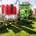 thumbnail image 4 of Yhmxh St Patricks Day Decorations Garden Flag Stand With Hook 1 Pack Weather-Proof Garden Flag Pole With Spring Stoppers And Flag Clip Garden Flag Stand For Small Flag St Patricks Day Accessories, 4 of 7