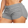 thumbnail image 1 of MesaSe Women Athletic Yoga Shorts Solid Color Workout Gym Shorts Tummy Control Running Drawstring Shorts, 1 of 4