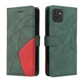 thumbnail image 4 of Compatible Samsung Galaxy A03 Étui, Étui Portefeuille en Cuir Support Vue Fermoir Magnétique Folio à Rabat - Vert, 4 of 5