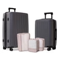 thumbnail image 1 of 5-Piece Hardside Luggage Set: 28" Spinner Suitcase, 20" Carry-On & 3 Packing Cubes, 1 of 9
