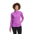 thumbnail image 1 of Reebok Women’s Reflex Performance Full-Zip Jacket With Pockets, 1 of 6