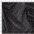 thumbnail image 4 of Soimoi Black polyester Crepe Fabric Insect Print Sewing Fabric Yards 52 Inch Wide, 4 of 6