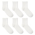 thumbnail image 1 of George Women's Quarter-Crew Socks 6-Pack, 1 of 1