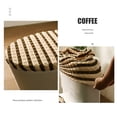 thumbnail image 4 of Prix Réduit, Housse de Toilette Séparée, Housse en Tissu Élastique pour Modèles à Réservoir Haut, Housse de Toilette Universelle Toutes Saisons pour la Maison, / 100 % Polyester, Coffee-101 $BS$3, 4 of 9