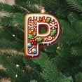 thumbnail image 5 of LSLJS 26 Letters Christmas Tree Decoration Pendant Christmas Tree Ornaments Personalized DIY Christmas Ornaments Christmas Decorations Xmas Tree Hanging Decor, 5 of 5