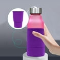 thumbnail image 4 of Porte-gobelet à Café Réutilisable Isolé 500 ml Contenant de Boisson avec Manchon en Tissu pour Boissons Glacées Isolation Thermique, 4 of 4