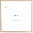 thumbnail image 1 of (19 ¾ x 27 ½ in | 50x70 cm) White Solid Oak Wood Picture Frame Poster Frame Wall Photo Frame, 1 of 8