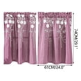 thumbnail image 2 of Vaidha Curtains Foreign Trade Short Curtains Polyester Embroidered Curtains, 2 of 6