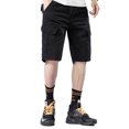 thumbnail image 4 of Faithtur Men? s Solid Color/Camouflage Print High Waist Shorts with Pockets, 4 of 9