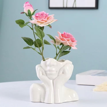 EGNMCR Resin Vase Stationery Pen ContainerHome Office Desktop Decoration Desktop Decorations Resin Vase