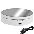 thumbnail image 1 of 360° Electric Motorized Rotating Display Stand Jewelry Photography Show Holder   Black, 1 of 5