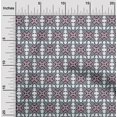thumbnail image 1 of oneOone Cotton Flex Fabric Ethnic Geometric Flame Stitch Print Sewing Fabric BTY 40 Inch Wide, 1 of 4