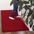 thumbnail image 2 of Ottomanson Non-Slip Rubberback Soft Shag Runner Rug for Hallway and Bathroom, Area Rug for Living Room, Bedroom, Dining Room, 2 of 6