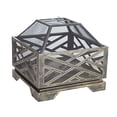 thumbnail image 1 of Fire Sense Catalano Square Fire Pit, Bronze, 1 of 5