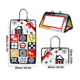 thumbnail image 3 of WSBDENLK Cyber Monday Distorting Mirror Toy Foldable Pendant Vision Early Education Training Pattern Car Hanging Puzzle Toy Vision Stimulating Toys for Child Fall Saving, 3 of 6