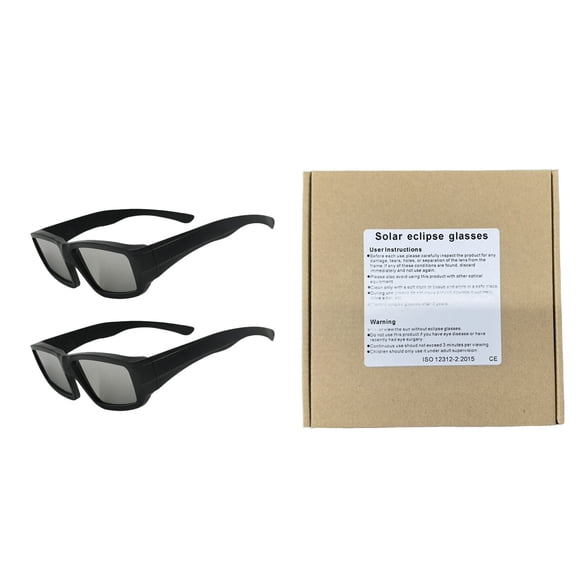 TIELUTT Direct From Factory: Solar Occultation Viewing Glasses (5 Pairs) Secure & Comfortable for Solar Observation with Female Months Games 2 Years Small Kitchen Games 6 Months Play Mat