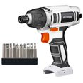 thumbnail image 1 of Iris Ohyama Conducteur Électrique Impact Driver 10.8V Rechargeable Léger LED Lumière vers l'Avant / Inverse Commutateur JID80-Z avec 10 Bits Batterie et Chargeur Vendu Séparément [Série de Batterie Commune], 1 of 5