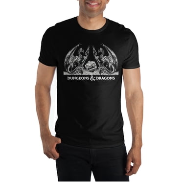 Dungeons & Dragons Dice Logo Black T-Shirt