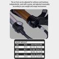thumbnail image 4 of BOLANY Air Suspension Front Fork for Mountain Bikes - Adjustable Damping and Rebound, Magnesium Alloy, 27.5" Tapered Tube Design, Enhanced Control and Comfort for All Riders, 4 of 7