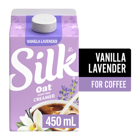 Silk Oat Coffee Creamer, Limited Edition , Dairy Free, 450ml