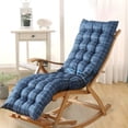 thumbnail image 2 of SLYNSHome Clearance Lounger Cushions Rocking Chair Cushions with Print Non-Slip Soft Rocker Chair Pads for Indoor Outdoor Furniture, 2 of 8