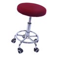 thumbnail image 4 of pitrice Housses Élastiques pour Tabouret de Bar Housse de Siège Ronde Coussin Vin, 4 of 6